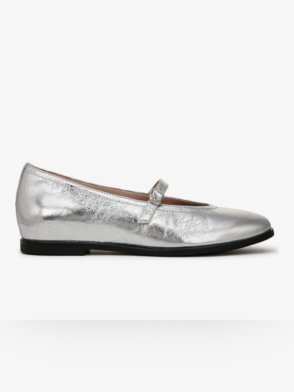 NORDSTROM MARY JONES NATURALIZER SHOES SILVER COLOR SIZE 7.5 NEW - Picture 7 of 15